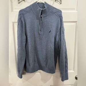 Men's Navtech Performance Classic-Fit Solid Quarter-Zip Sweater Size XLarge